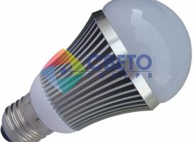 Светодиодная лампа PIR LED Е27  90-260V 4W