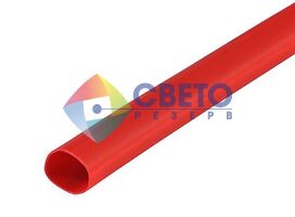 Термоусадочная трубка Светоприбор 14 мм 1 м Красный